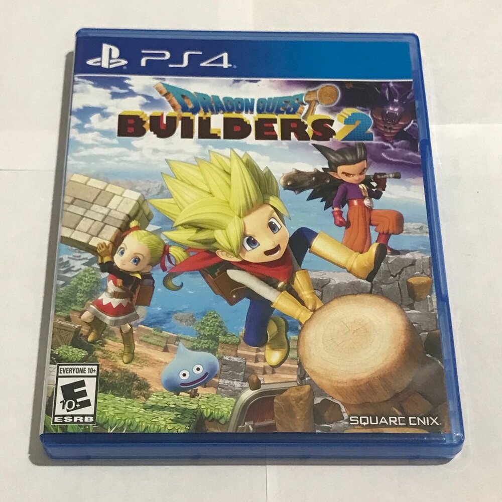 Dragon Quest Builders 2 (Sony PlayStation 4, 2019) PS4 CIB w/Manual Tested